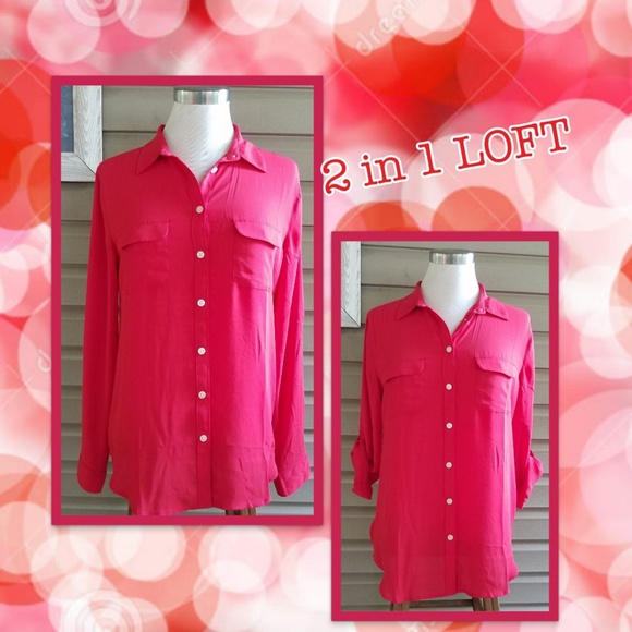 LOFT Tops - Ann Taylor Loft button down blouse